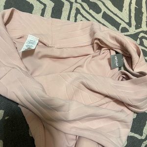 Never worn high cut pink bikini bottoms